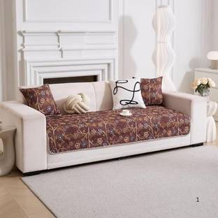 Home Cloud Cotton 2 Seater Sofa Floral Cover