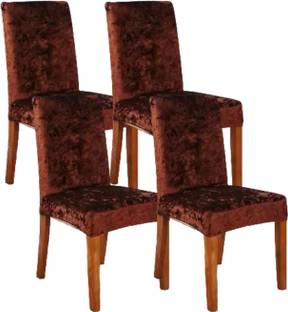 Aranaya Decore Velvet 1 Seater Chair Plain Cover
