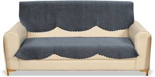 Fashion Throw Velvet Geometric 3+1+1 Seater Sofa Cover