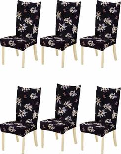 HOUSE OF QUIRK Polyester 1 Seater Chair Plain Cover