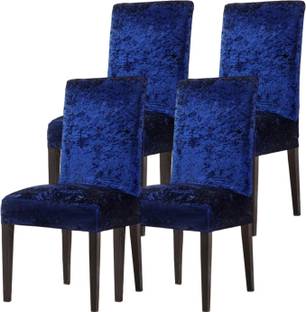 Aranaya Decore Velvet 1 Seater Chair Plain Cover