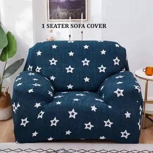 TONY STARK Polycotton 1 Seater Sofa Polka Cover