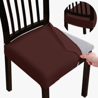 DECORIAN Polycotton Plain 1 Seater Chair Cover