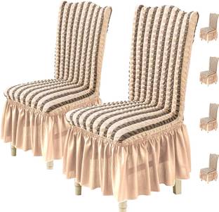 Magic Cover Polyester Checkered 6 Seater Chair Cover