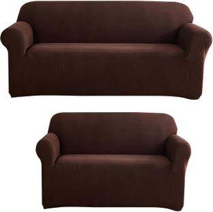Magic Cover Jacquard 3+2 Seater Sofa Plain Cover