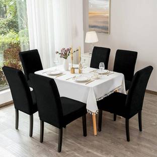 HOTKEI Polycotton Plain 1 Seater Chair Cover