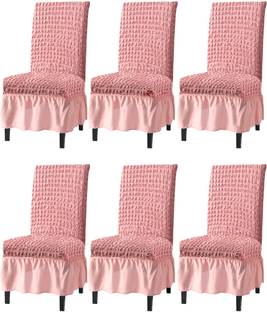 Cortina Polyester Polka 6 Seater Chair Cover