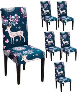 TerryFox Polyester Floral 1 Seater Chair Cover