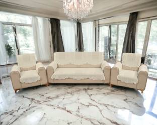 WiseHome Polycotton 3+2 Seater Sofa Floral Cover