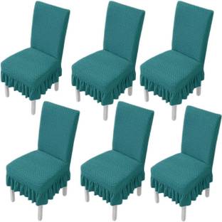 vinsano Jacquard 6 Seater Chair Plain Cover
