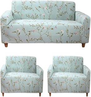 DEEJAY Polycotton Floral 3+1+1 Seater Sofa Cover