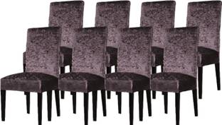 Aranaya Decore Velvet Plain 1 Seater Chair Cover