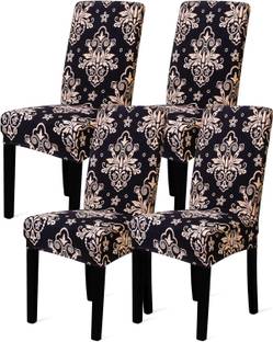 shringoori creations Polycotton Geometric 1 Seater Chair Cover