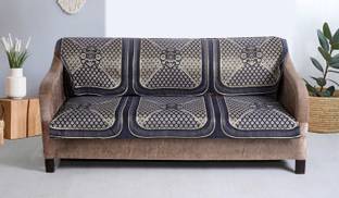 Nendle Jacquard 3 Seater Sofa Floral Cover