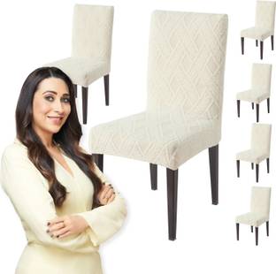 HOKiPO Jacquard Floral 6 Seater Chair Cover