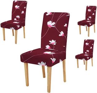 Rabhnoor Polycotton Floral 1 Seater Chair Cover