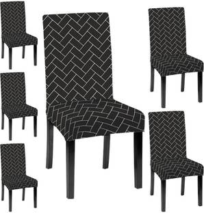 LAZI Polycotton Geometric 1 Seater Chair Cover