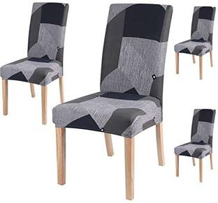 HOUSE OF QUIRK Polyester 1 Seater Chair Plain Cover