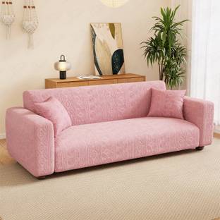 lukzer Jacquard 3+1+1 Seater Sofa Abstract Cover