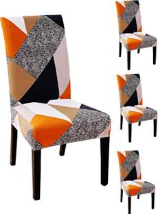Magic Cover Polyester Floral 1 Seater Chair Cover