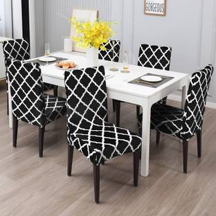 Gifts Island Polyester Geometric 1 Seater Chair Cover