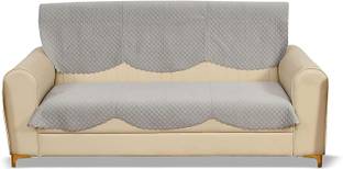 Fashion Throw Velvet Geometric 3+1+1 Seater Sofa Cover