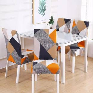 NAYISHI Polycotton Geometric 1 Seater Chair Cover