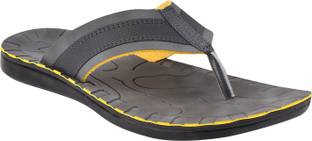 Comfortable Trending Latest Premium Slippers Men S017 YELLOW Flip Flops