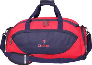 Istorm Delta Red & Navy Blue Small Travel Bag  - Large