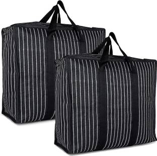 E VYAPAR KENDRA Combo Pack of 2 Big Heavy Duty Storage Reusable Canvas Bag Small Travel Bag  - Extra Large