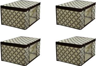 VYORA PREMIUM POLY CANVAS SAREE COVER / CLOTH COVER (PACK OF 4) Poly-canvas Laundry Bag