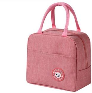 DREAM LIFE Black Canvas Lunch Bag Lunch Bag