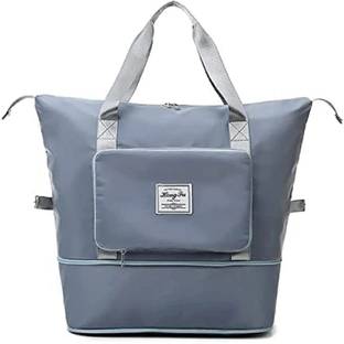 ALLEY STREET Expandable Large Capacity Folding Bag, Travel Waterproof Carry Travel Bag Small Travel Bag  - Large