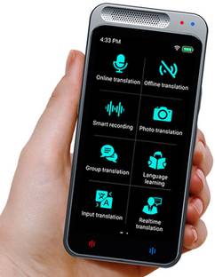 Qiwa AI Language Translator Device (Wifi/ Offline) Z6