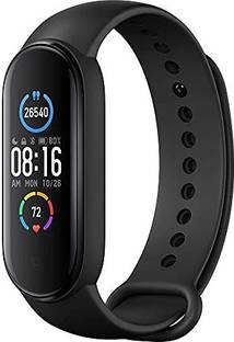 Rhobos (On :5 Years Warranty) M5 Smart Band Fitness Watch Heart Rate with Act