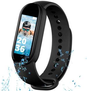 Lipzie M10 Smart Band with Large Screen, Sleep Monitoring