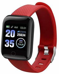 Rhobos (This Month Sale with 09 Year Warranty) D116 Smartwatch Bracelet Fitne