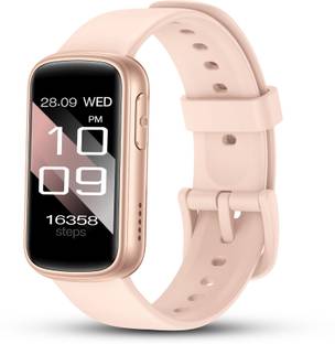 Pebble Dash 1.47" HD Display, Premium Build,BT Calling,Heart Rate & SpO2,Female Health