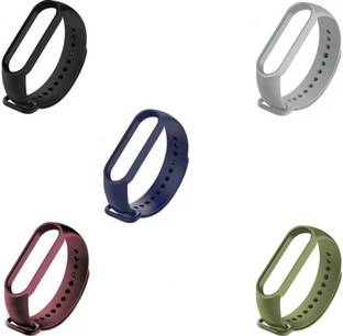techmount Set 5 Mix 3 Wristband Soft Silicone Adjustable Replacement Straps