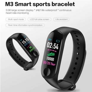 SACRO ATY_553U_M3 SMART WIRELESS FITNESS BAND FOR BOYS & GIRLS SPORT GYM BAND