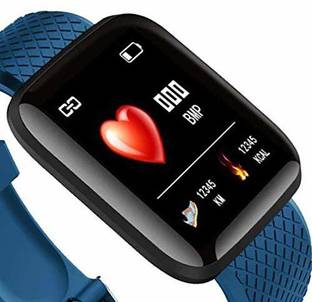 Mabron Bluetooth D116 SmartWatch with Heart Rate & Blood Pressure Monitor, Sl