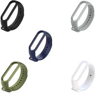 techmount band strap 5 & 6 Wristband Soft Silicon Replacement Straps-Set of 5 (only strap)