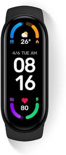 Mi Mi Smart Band 6 - 1.56'' (3.96 cm) Large AMOLED Color Display,