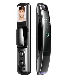 amiciSmart Intelligent , WiFi Compatible with Camera and Video bell Smart Door Lock
