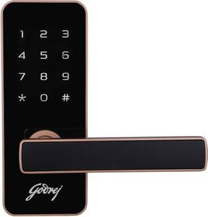 Godrej Locks Catus Touch I Smart Digital Lock for Wooden Door I 2 in 1 Access I 3 Yr Warranty Smart Door Lock