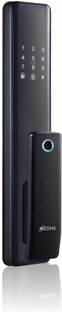 OZONE Smart External Door Lock for Wooden & Metal Doors with 5-way Access Mobile App, Fingerprint, Password, RFID Card and Emergency Key | Black Smart Door Lock