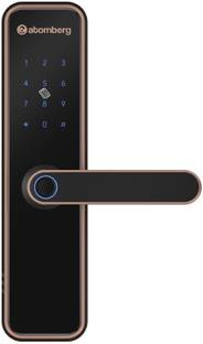 Atomberg Azhero|6 Ways Unlocking,Fingerprint,2 SS Bolt/Free Installation Smart Door Lock