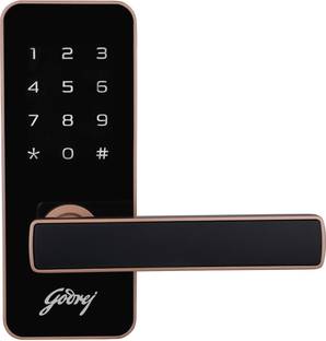 Godrej Locks Catus Touch I Smart Digital Lock for Wooden Door I 2 in 1 Access I 3 Yr Warranty Smart Door Lock