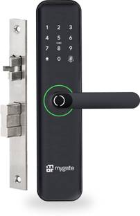 Mygate Lock SE: 6 Ways to Unlock - App,PIN,RFID,Key,OTP & Fingerprint | 3-Year Warranty Smart Door Lock