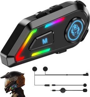 Edyell C5 Motorcycle Helmet Bluetooth Headset, Connects Two Phones At The Same Time Smart Headphones